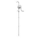 Plastic Anti-corrosion Hand Crank Rotary Pump Rotary Drum Barrel Pump White
