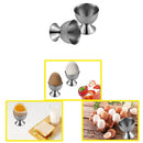 Stainless Steel Soft Boiled Egg Cups Egg Holder Tabletop Cup Kitchen Tool