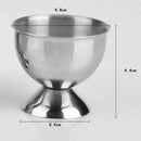 Stainless Steel Soft Boiled Egg Cups Egg Holder Tabletop Cup Kitchen Tool