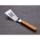 Stainless Steel Steak Shovel BBQ 3-Hole Shovel Cooking Utensil 25cmx6cm