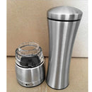 Manual Salt And Pepper Grinder Adjustable Ceramic Stainless steel Mill Shaker