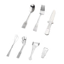 Durable Stainless Steel Kitchen Ware Set Cutlery Tableware Soup Spoon Eggbeater Fruit Cutter Utility Tools 7Pcs