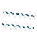 50pcs 2W Resistor Kit 100 Ohm Metal Film Resistors Assortment