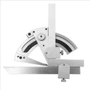 Bevel Protractor 0~320 Degree Angular Dial Stainless Steel Angle Gauge