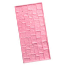 SILICONE Stone Wall CAKE MOLDS FONDANT TOOLS DECORATING BAKING TOOL MOULD