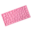 3D Silicone Cobblestone Road Mold For Fondant Soap Making Cake Decorating