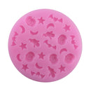 3D Silicone Halloween Mold For Fondant Soap Making Cake Decorating Mould