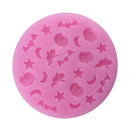 3D Silicone Halloween Mold For Fondant Soap Making Cake Decorating Mould
