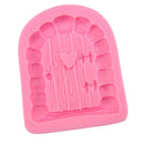 3D Silicone Door Mould For Fondant Soap Making Mold Cake Decorating Mould