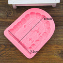 3D Silicone Door Mould For Fondant Soap Making Mold Cake Decorating Mould