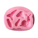 3D Silicone Mushroom Snail Mold Fondant Soap Making Cake Decorating Mould