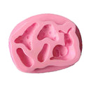 3D Silicone Mushroom Snail Mold Fondant Soap Making Cake Decorating Mould