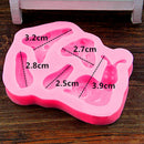 3D Silicone Mushroom Snail Mold Fondant Soap Making Cake Decorating Mould