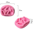 3D Silicone Mushroom Snail Mold Fondant Soap Making Cake Decorating Mould