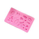 3D Silicone Leaves Mould For Fondant Soap Making Mold Cake Decorating Mould