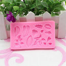 3D Silicone Leaves Mould For Fondant Soap Making Mold Cake Decorating Mould