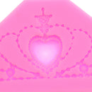 KITCHEN SILICONE CROWN CAKE MOLDS FONDANT TOOLS DECORATING BAKING MOULD