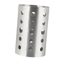 Kitchen Stainless Steel Hollow Bottom Spoon Fork Chopsticks Holder Box