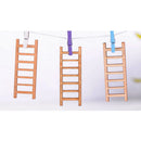 10 Pieces Micro Landscape Decor Wooden Ladder Ornament Garden DIY Crafts