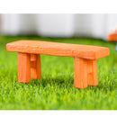 5 Pieces Micro Landscape Decor Couples Bench Ornament Garden DIY Crafts