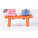 5 Pieces Micro Landscape Decor Couples Bench Ornament Garden DIY Crafts