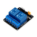 1pc 2 Channel DC 5V Relay Low Level Driver Module Optocoupler Relay Module