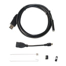 8mm Lens Waterproof USB 6 LED Tube Borescope 2MP Inspection HD Camera 3M