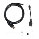 1m 8mm HD Borescope Inspection Video Camera 2MP For Android PC IP67