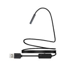 2 in 1 Waterproof 8mm USB Borescope Inspection Camera for Industral Pipe 2m