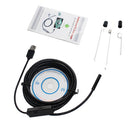 2 in 1 Waterproof 8mm USB Borescope Inspection Camera for Industral Pipe 2m