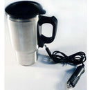 Car Heated Travel Mug 12V Stainless Steel Thermal Mug Travelling Outdoor
