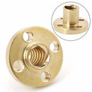 T8x12 brass Nut For 8mm Acme threaded Leadscrew CNC 3D Printer Accessories