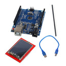 UNO R3 MEGA328P Board With TFT 2.4 Inch Touch LCD Screen Module For Arduino