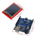 UNO R3 MEGA328P Board With TFT 2.4 Inch Touch LCD Screen Module For Arduino