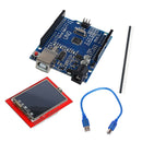 UNO R3 MEGA328P Board With TFT 2.4 Inch Touch LCD Screen Module For Arduino