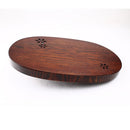 Wooden Serving Tray Wooden Breakfast Tea Serving Bed Tray Dishes Plates