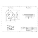 Shock Absorber Stepper Vibration Damper for Nema17 Stepper Motor