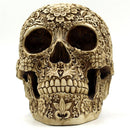 Human Skull Life Size Resin Crafts Modern Home Decorative Table Deak Statue Halloween Decor