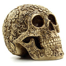 Human Skull Life Size Resin Crafts Modern Home Decorative Table Deak Statue Halloween Decor