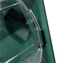 Green Seed Wild Bird Feeder Wild Bird Feeder Hanging Seed Feed Outdoor Garden Wildlife Squirrel Proof