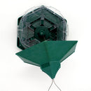 Green Seed Wild Bird Feeder Wild Bird Feeder Hanging Seed Feed Outdoor Garden Wildlife Squirrel Proof