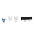 3.5-12V LED Indicating Audio Level Meter Indicator with Adjusted Brightness level Kit for Arduino