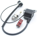 Ignition Coil On/Off Engine Switch with Spark Plug for lawnmower Chainsaw