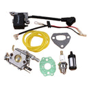 Carburetor Ignition Coil Magneto Gasket Kit For Husqvarna Chainsaw Zama Carb