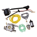 Carburetor Ignition Coil Magneto Gasket Kit For Husqvarna Chainsaw Zama Carb