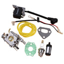 Carburetor Ignition Coil Magneto Gasket Kit For Husqvarna Chainsaw Zama Carb