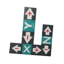 1 Set Engraving Machine Nameplate Operation Instruction Direction Stickers