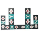 1 Set Engraving Machine Nameplate Operation Instruction Direction Stickers