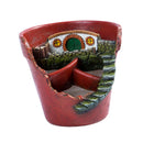 Cute Garden Stair Flowerpot Resin Succulent Planter Desk Ornament