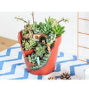 Cute Garden Stair Flowerpot Resin Succulent Planter Desk Ornament